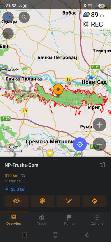 Prikaz gpx